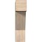 Ekena Millwork Traditional Block Smooth Bracket, Douglas Fir, 5 1/2"W x 18"D x 22"H BKT06X18X22TRA05SDF - alternate 4